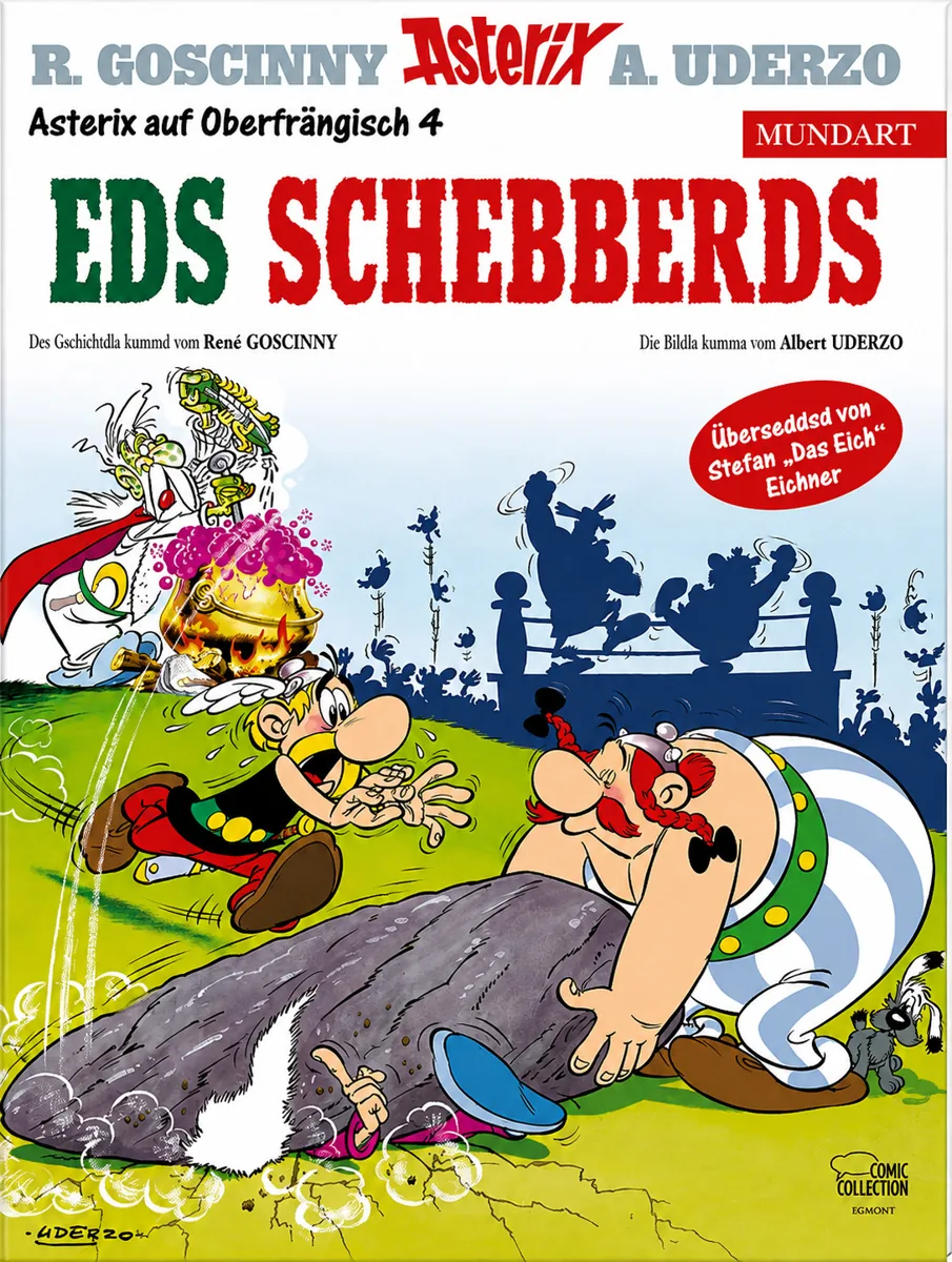 Buchcover: Asterix auf Oberfrängisch 4 – Eds schebberds