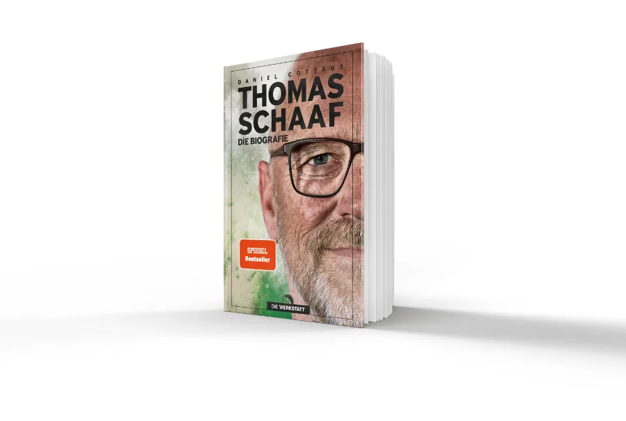 Buchcover: Thomas Schaaf – Die Biografie von Daniel Cottäus